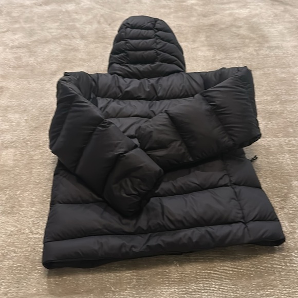 Kids' Hi-Loft Down Sweater™ Hoody/ Size M (10)/ Black - Picture 5 of 5